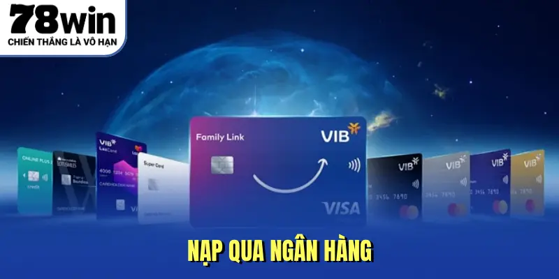 Nạp qua ngân hàng